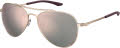 Under Armour UA 0007/G/S Red Gold / Rose Gold Ml (0AU2/0J) Sunglasses - Color Image