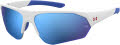 Under Armour UA 7000/S - Youth Matte White / Blue Ml Ol (06HT/W1) Sunglasses - Color Image