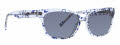 Vera Bradley Vallory Perennials Grey Sunglasses - Color Image