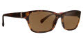 Vera Bradley Dina Bohemian Blooms / Solid Brown (BBS) - Polarized Sunglasses - Color Image
