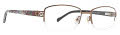 Vera Bradley Diane Bordeaux Blooms Eyeglasses - Color Image