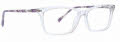 Vera Bradley Christina Plum Pansies Eyeglasses - Color Image