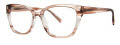 Vera Wang Adrian Rose Horn Eyeglasses - Color Image