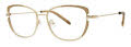 Vera Wang Ayan Gold Eyeglasses - Color Image
