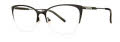 Vera Wang Bershan Black Eyeglasses - Color Image