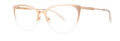 Vera Wang Bershan Rose Gold Eyeglasses - Color Image