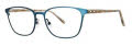 Vera Wang Domina Slate Eyeglasses - Color Image