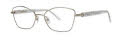 Vera Wang Starla Silver Eyeglasses - Color Image
