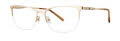 Vera Wang Tasia Gold Eyeglasses - Color Image