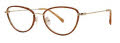 Vera Wang V700 Gold Leaf Eyeglasses - Color Image
