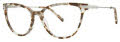Vera Wang Attica Golden Tortoise Eyeglasses - Color Image