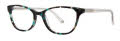 Vera Wang Felice Jade Tortoise Eyeglasses - Color Image