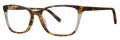 Vera Wang Marcille Tortoise Eyeglasses - Color Image