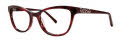 Vera Wang Marla Bordeaux  Eyeglasses - Color Image