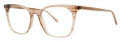Vera Wang V587 Nude Horn Eyeglasses - Color Image