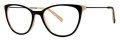 Vera Wang V593 Black Eyeglasses - Color Image