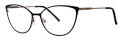 Vera Wang V595 Black Eyeglasses - Color Image