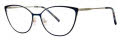 Vera Wang V595 Cobalt Eyeglasses - Color Image