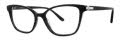 Vera Wang Lola Black Eyeglasses - Color Image