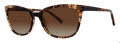Vera Wang Alexe Tortoise  Sunglasses - Color Image