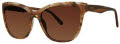 Vera Wang Laila Horn Sunglasses - Color Image