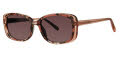 Vera Wang V600 Rose Tortoise Sunglasses - Color Image