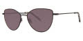 Vera Wang V602 Matte Black Sunglasses - Color Image