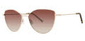 Vera Wang V602 Shiny Gold Sunglasses - Color Image