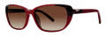 Vera Wang VAS1 Scarlet Tortoise Sunglasses - Color Image