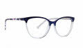 Vera Bradley Keily Plum Pansies Eyeglasses - Color Image