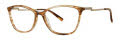 Vera Wang Pandora Silk Horn Eyeglasses - Color Image
