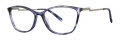 Vera Wang Pandora Violet Tortoise Eyeglasses - Color Image