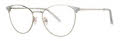 Vera Wang V594 Silver Eyeglasses - Color Image