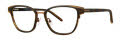 Vera Wang V596 Horn Eyeglasses - Color Image