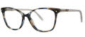 Vera Wang Keisha Indigo Tartan Eyeglasses - Color Image