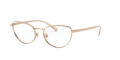 Versace VE1266 Pink Gold (1412) Eyeglasses - Color Image