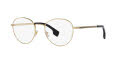 Versace VE1279 Gold (1002) Eyeglasses - Color Image