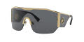 Versace VE2220 Gold / Grey Lens (100287) Sunglasses - Color Image