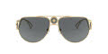 Versace VE2225 Gold / Grey Lens (100287) Sunglasses - Variant Image - Image 2