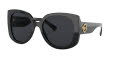 Versace VE4387F - Alternate Fit Black / Grey Lens (GB1/87) Sunglasses - Color Image