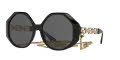 Versace VE4395 Black / Dark Grey Lens (534587) Sunglasses - Color Image