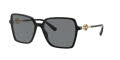 Versace VE4396 Black / Dark Grey Lens (GB1/87) Sunglasses - Color Image