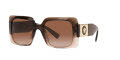 Versace VE4405 Transparent Brown Gradient / Brown Gradient Lens (533213) Sunglasses - Color Image