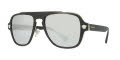 Versace VE2199 Matte Black / Light Grey Mirror Silver Lens (10006G) Sunglasses - Color Image