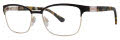Via Spiga Rosella Black (500) Eyeglasses - Color Image