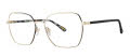 Via Spiga Amara Gold/Black (620) Eyeglasses - Color Image
