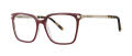 Via Spiga Bria Red/Crystal (910) Eyeglasses - Color Image