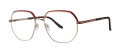 Via Spiga Guendalina Red/Tan (910) Eyeglasses - Color Image