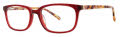Via Spiga Flavia Red (910) Eyeglasses - Color Image