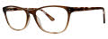 Via Spiga Giada Brown Fade (570) Eyeglasses - Color Image